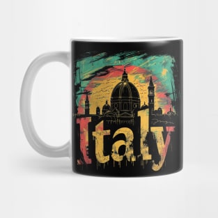 Italy t-shirt design Mug